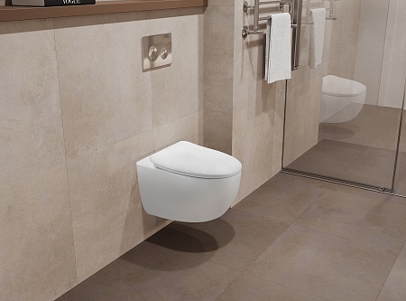 Подвесной унитаз безободковый Terminus Енисей Monolit 560х390 белый Салехард - фото 1 Подвесной унитаз безободковый Terminus Енисей Monolit 560х390 белый Салехард - фото 1