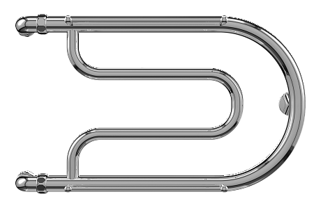 Фокстрот AISI 32х2 320х600 Полотенцесушитель  TERMINUS Салехард - фото 2