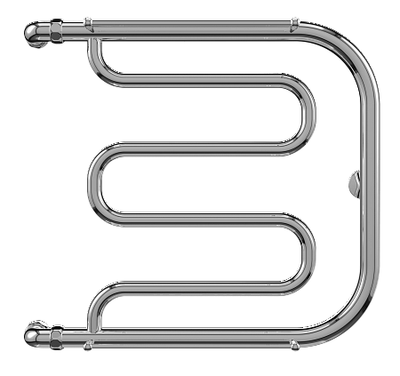 Фокстрот AISI 32х2 600х700 Полотенцесушитель  TERMINUS Салехард - фото 2